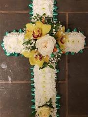 Based cross with ribbon edge