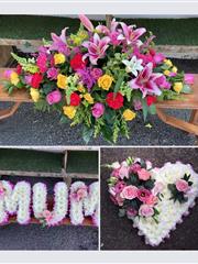 3 piece florist choice tribute package 