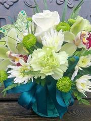 Autumn greens basket 