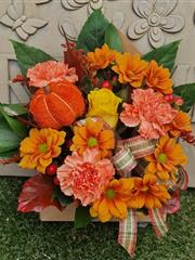 Orange pumpkin envelope 