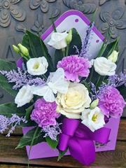 Lovely lilacs envelope 