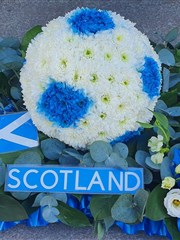 Scotland football tribute 