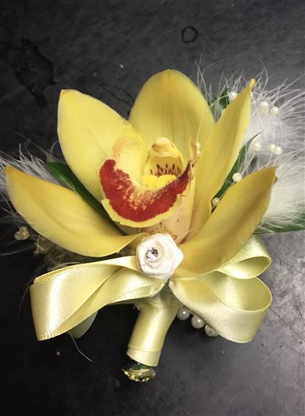 Ladies Jacket Corsage Artemis Flowers Paisley & Johnstone Florist Fl White And Baby Blue Corsage